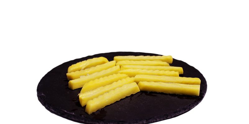 Patata cortada bastón ondulado (10×10 mm)